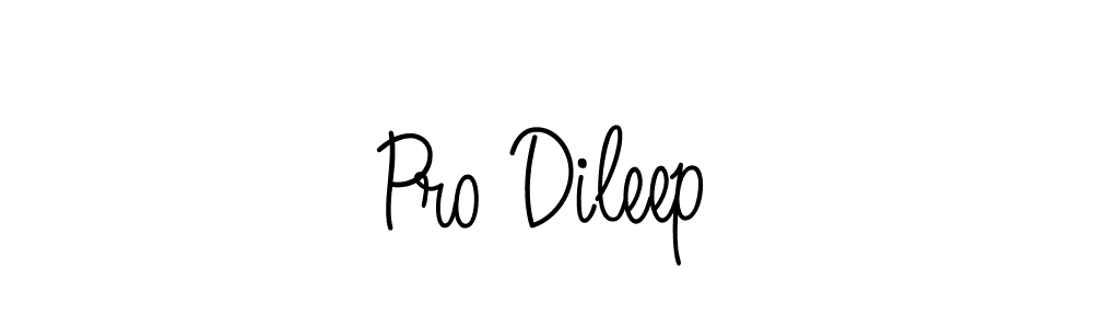 Create a beautiful signature design for name Pro Dileep. With this signature (Angelique-Rose-font-FFP) fonts, you can make a handwritten signature for free. Pro Dileep signature style 5 images and pictures png