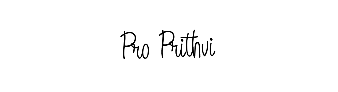 Once you've used our free online signature maker to create your best signature Angelique-Rose-font-FFP style, it's time to enjoy all of the benefits that Pro Prithvi name signing documents. Pro Prithvi signature style 5 images and pictures png
