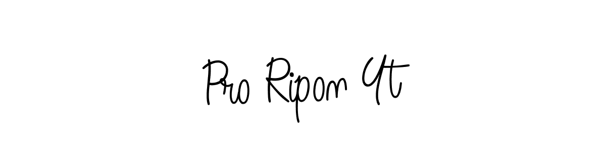 Once you've used our free online signature maker to create your best signature Angelique-Rose-font-FFP style, it's time to enjoy all of the benefits that Pro Ripon Yt name signing documents. Pro Ripon Yt signature style 5 images and pictures png