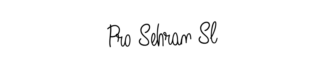 It looks lik you need a new signature style for name Pro Sehran Sl. Design unique handwritten (Angelique-Rose-font-FFP) signature with our free signature maker in just a few clicks. Pro Sehran Sl signature style 5 images and pictures png