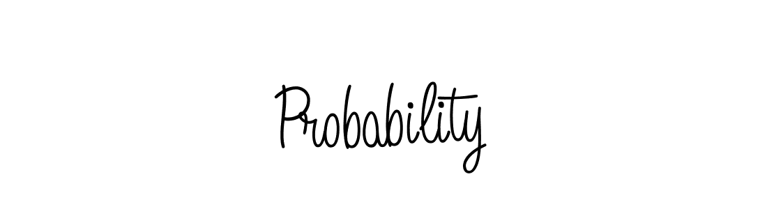 You should practise on your own different ways (Angelique-Rose-font-FFP) to write your name (Probability) in signature. don't let someone else do it for you. Probability signature style 5 images and pictures png