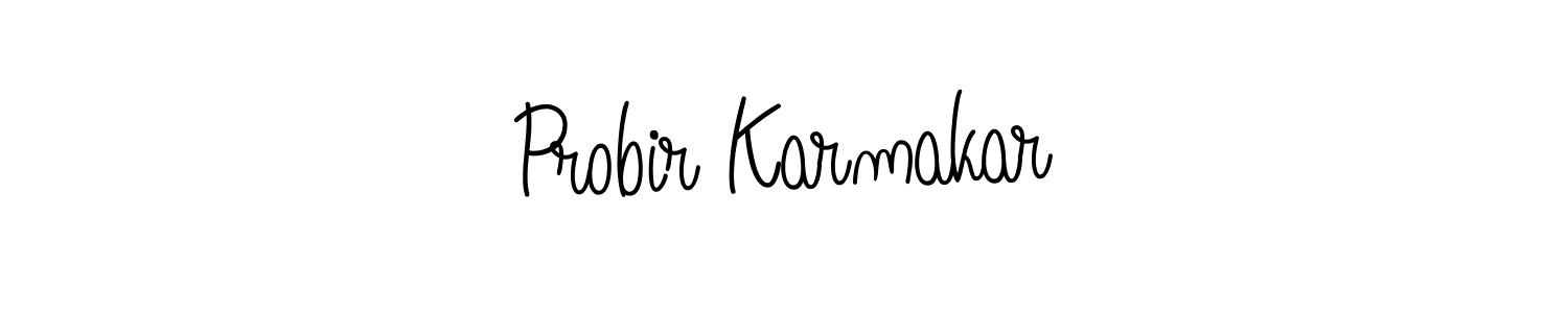 if you are searching for the best signature style for your name Probir Karmakar. so please give up your signature search. here we have designed multiple signature styles  using Angelique-Rose-font-FFP. Probir Karmakar signature style 5 images and pictures png