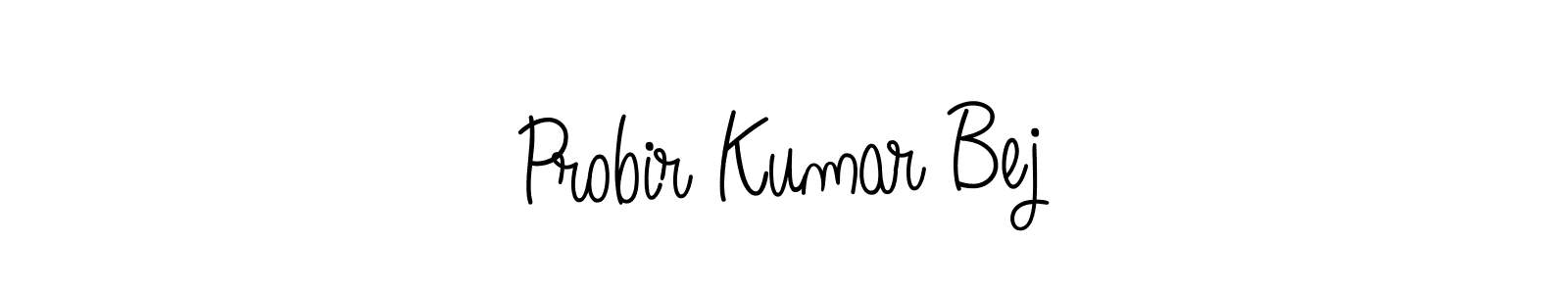 How to Draw Probir Kumar Bej signature style? Angelique-Rose-font-FFP is a latest design signature styles for name Probir Kumar Bej. Probir Kumar Bej signature style 5 images and pictures png