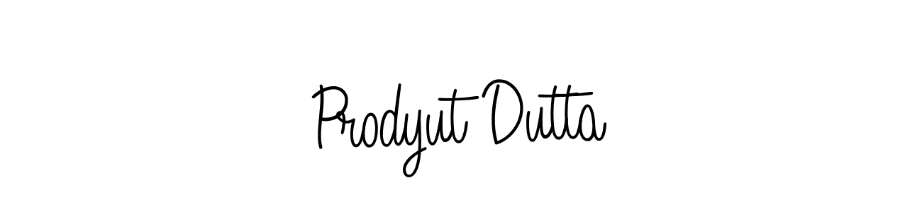Best and Professional Signature Style for Prodyut Dutta. Angelique-Rose-font-FFP Best Signature Style Collection. Prodyut Dutta signature style 5 images and pictures png
