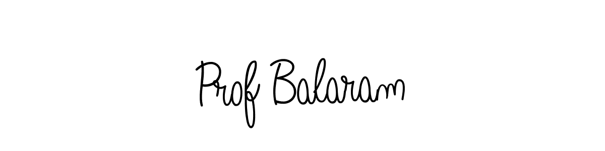 How to make Prof Balaram name signature. Use Angelique-Rose-font-FFP style for creating short signs online. This is the latest handwritten sign. Prof Balaram signature style 5 images and pictures png