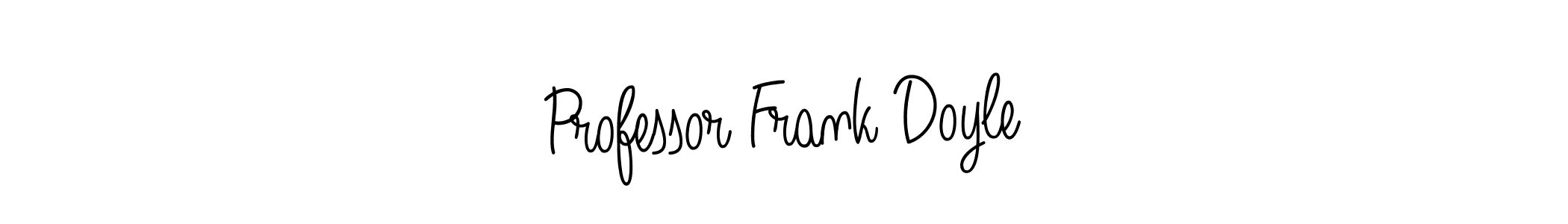 Use a signature maker to create a handwritten signature online. With this signature software, you can design (Angelique-Rose-font-FFP) your own signature for name Professor Frank Doyle. Professor Frank Doyle signature style 5 images and pictures png