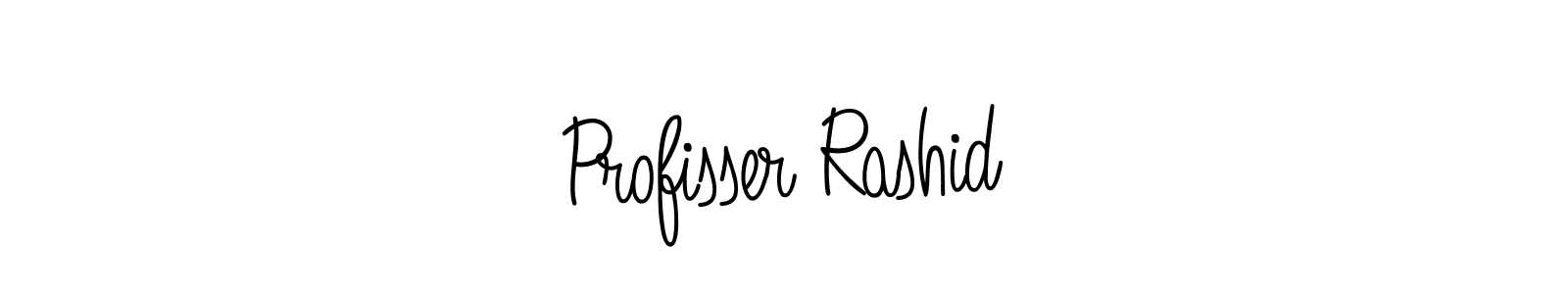 How to Draw Profisser Rashid signature style? Angelique-Rose-font-FFP is a latest design signature styles for name Profisser Rashid. Profisser Rashid signature style 5 images and pictures png