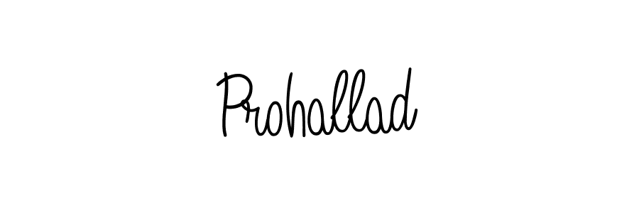 You should practise on your own different ways (Angelique-Rose-font-FFP) to write your name (Prohallad) in signature. don't let someone else do it for you. Prohallad signature style 5 images and pictures png