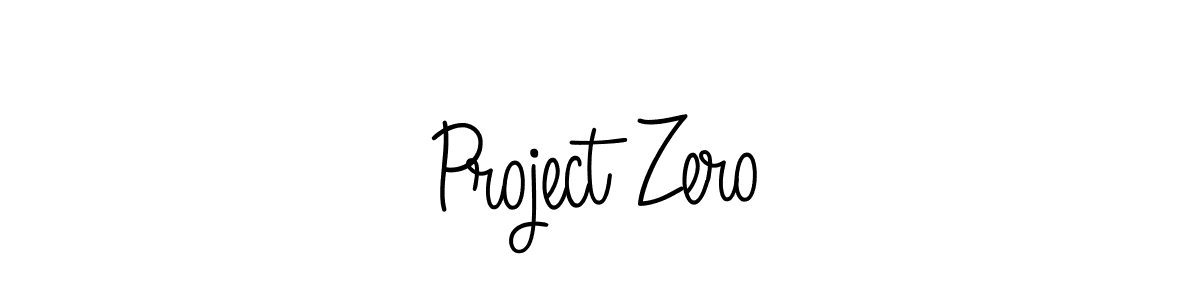You should practise on your own different ways (Angelique-Rose-font-FFP) to write your name (Project Zero) in signature. don't let someone else do it for you. Project Zero signature style 5 images and pictures png