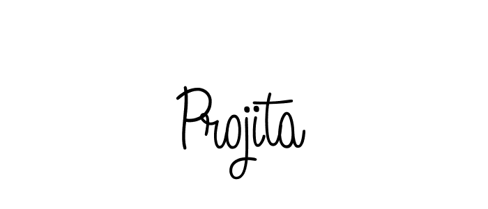 Use a signature maker to create a handwritten signature online. With this signature software, you can design (Angelique-Rose-font-FFP) your own signature for name Projita. Projita signature style 5 images and pictures png