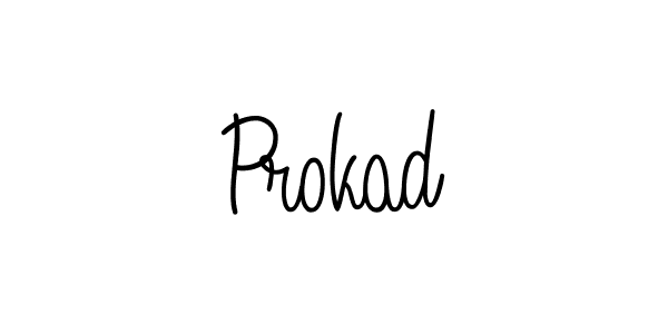 Once you've used our free online signature maker to create your best signature Angelique-Rose-font-FFP style, it's time to enjoy all of the benefits that Prokad name signing documents. Prokad signature style 5 images and pictures png