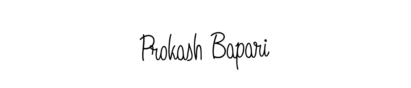 if you are searching for the best signature style for your name Prokash Bapari. so please give up your signature search. here we have designed multiple signature styles  using Angelique-Rose-font-FFP. Prokash Bapari signature style 5 images and pictures png