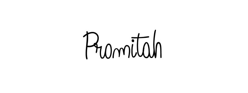 You should practise on your own different ways (Angelique-Rose-font-FFP) to write your name (Promitah) in signature. don't let someone else do it for you. Promitah signature style 5 images and pictures png
