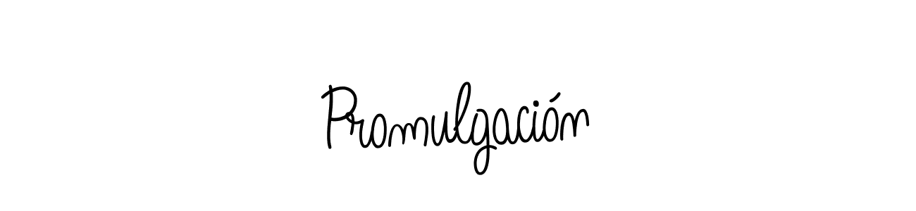 The best way (Angelique-Rose-font-FFP) to make a short signature is to pick only two or three words in your name. The name Promulgación include a total of six letters. For converting this name. Promulgación signature style 5 images and pictures png