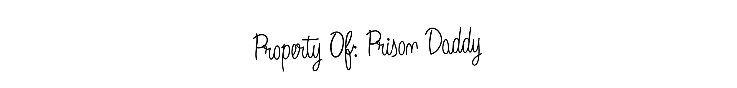 Check out images of Autograph of Property Of: Prison Daddy name. Actor Property Of: Prison Daddy Signature Style. Angelique-Rose-font-FFP is a professional sign style online. Property Of: Prison Daddy signature style 5 images and pictures png