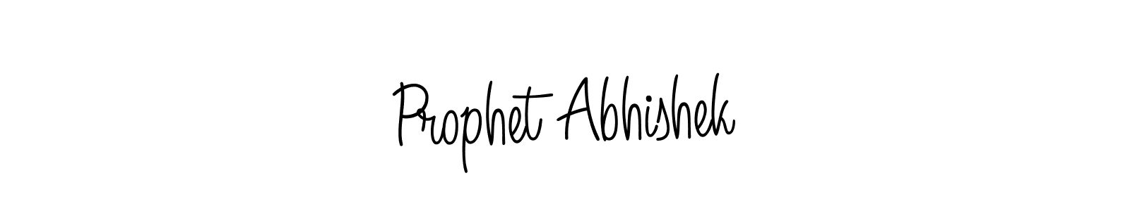 Here are the top 10 professional signature styles for the name Prophet Abhishek. These are the best autograph styles you can use for your name. Prophet Abhishek signature style 5 images and pictures png