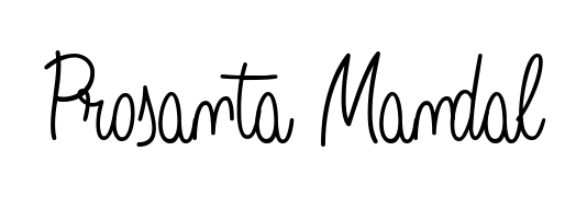 How to make Prosanta Mandal name signature. Use Angelique-Rose-font-FFP style for creating short signs online. This is the latest handwritten sign. Prosanta Mandal signature style 5 images and pictures png