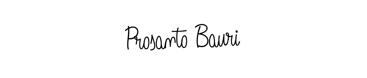 Make a beautiful signature design for name Prosanto Bauri. Use this online signature maker to create a handwritten signature for free. Prosanto Bauri signature style 5 images and pictures png