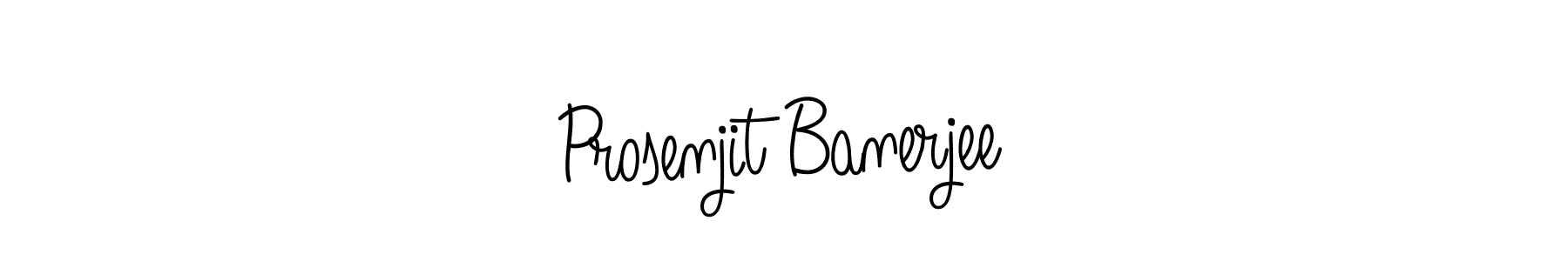 Create a beautiful signature design for name Prosenjit Banerjee. With this signature (Angelique-Rose-font-FFP) fonts, you can make a handwritten signature for free. Prosenjit Banerjee signature style 5 images and pictures png