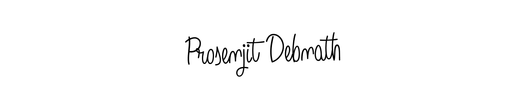 Similarly Angelique-Rose-font-FFP is the best handwritten signature design. Signature creator online .You can use it as an online autograph creator for name Prosenjit Debnath. Prosenjit Debnath signature style 5 images and pictures png