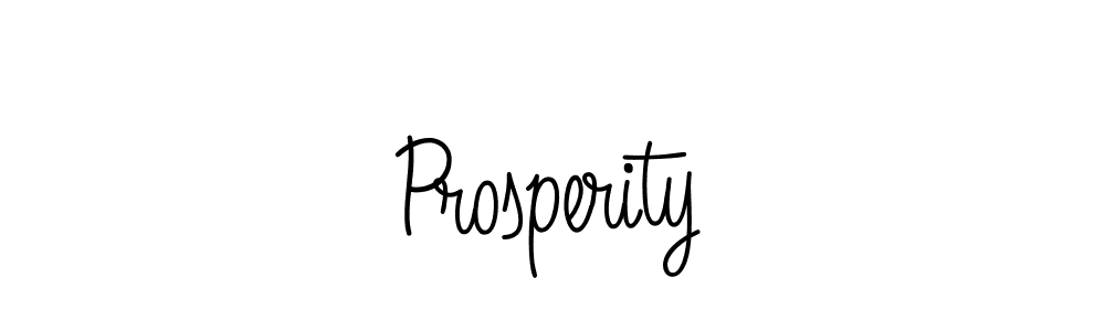 You should practise on your own different ways (Angelique-Rose-font-FFP) to write your name (Prosperity) in signature. don't let someone else do it for you. Prosperity signature style 5 images and pictures png