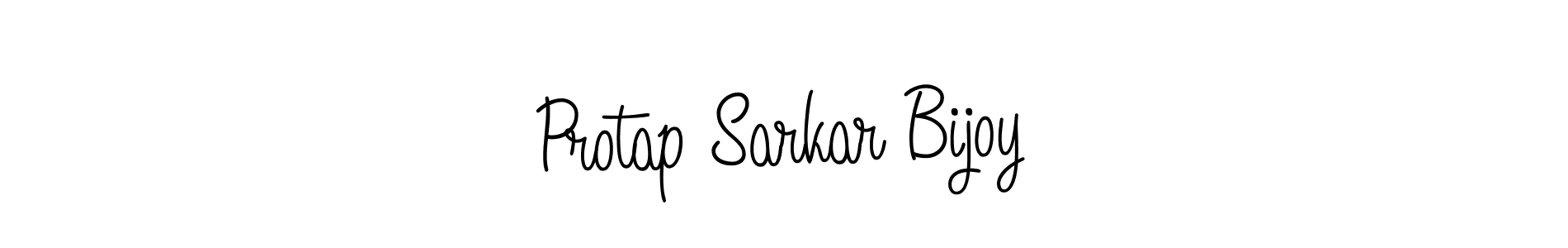 Design your own signature with our free online signature maker. With this signature software, you can create a handwritten (Angelique-Rose-font-FFP) signature for name Protap Sarkar Bijoy. Protap Sarkar Bijoy signature style 5 images and pictures png