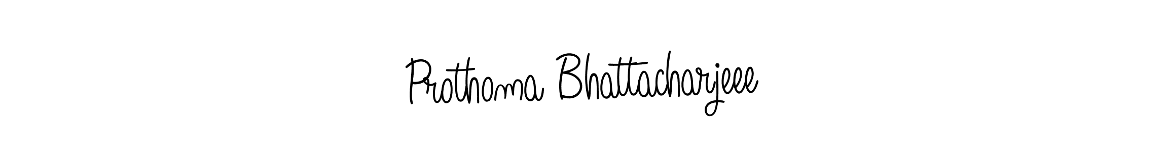 Make a beautiful signature design for name Prothoma Bhattacharjeee. Use this online signature maker to create a handwritten signature for free. Prothoma Bhattacharjeee signature style 5 images and pictures png