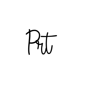 Prt stylish signature style. Best Handwritten Sign (Angelique-Rose-font-FFP) for my name. Handwritten Signature Collection Ideas for my name Prt. Prt signature style 5 images and pictures png