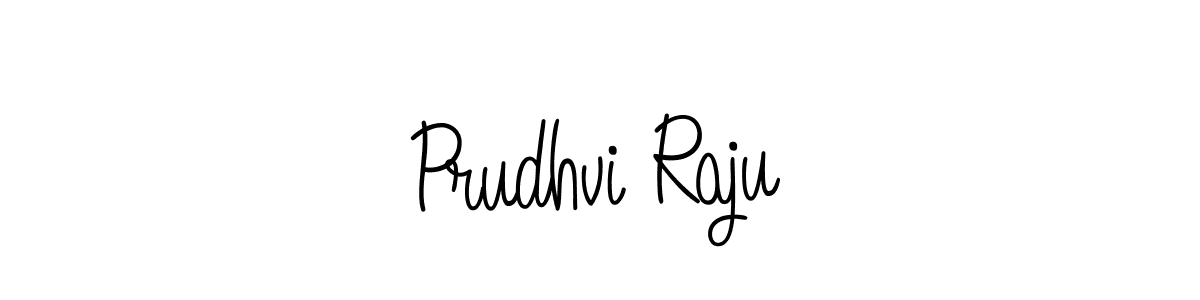 Also we have Prudhvi Raju name is the best signature style. Create professional handwritten signature collection using Angelique-Rose-font-FFP autograph style. Prudhvi Raju signature style 5 images and pictures png