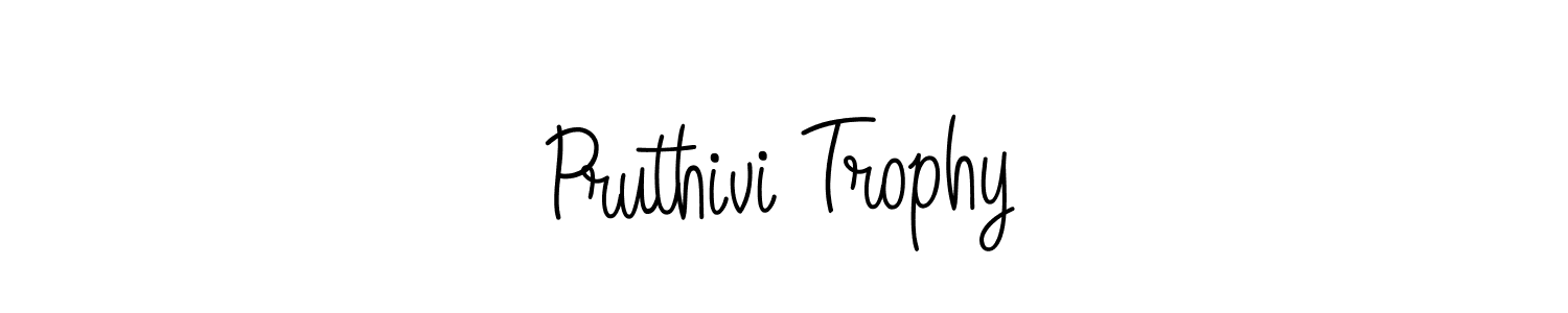 Make a short Pruthivi Trophy signature style. Manage your documents anywhere anytime using Angelique-Rose-font-FFP. Create and add eSignatures, submit forms, share and send files easily. Pruthivi Trophy signature style 5 images and pictures png