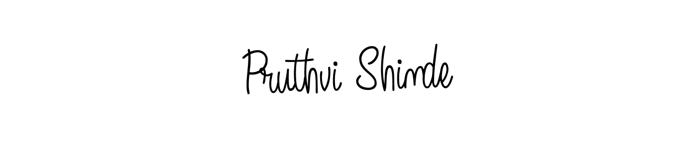 Also we have Pruthvi Shinde name is the best signature style. Create professional handwritten signature collection using Angelique-Rose-font-FFP autograph style. Pruthvi Shinde signature style 5 images and pictures png