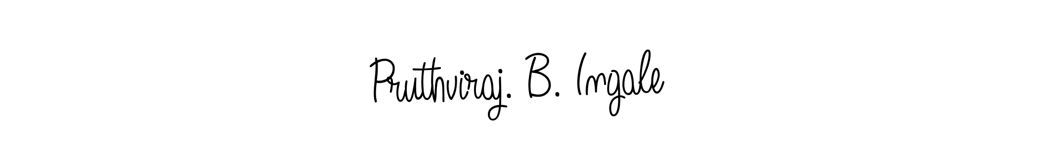 Here are the top 10 professional signature styles for the name Pruthviraj. B. Ingale. These are the best autograph styles you can use for your name. Pruthviraj. B. Ingale signature style 5 images and pictures png