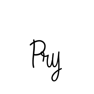 Also we have Pry name is the best signature style. Create professional handwritten signature collection using Angelique-Rose-font-FFP autograph style. Pry signature style 5 images and pictures png
