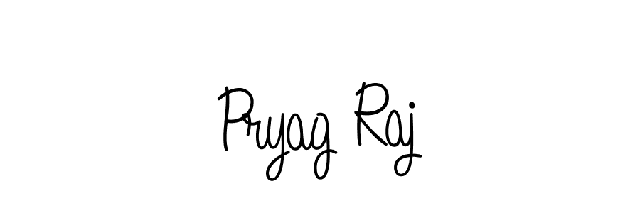 Also we have Pryag Raj name is the best signature style. Create professional handwritten signature collection using Angelique-Rose-font-FFP autograph style. Pryag Raj signature style 5 images and pictures png