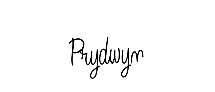 Design your own signature with our free online signature maker. With this signature software, you can create a handwritten (Angelique-Rose-font-FFP) signature for name Prydwyn. Prydwyn signature style 5 images and pictures png