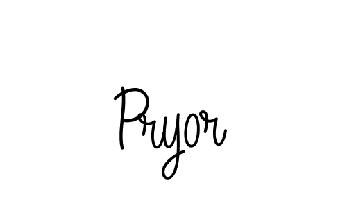 The best way (Angelique-Rose-font-FFP) to make a short signature is to pick only two or three words in your name. The name Pryor include a total of six letters. For converting this name. Pryor signature style 5 images and pictures png