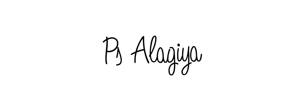 You can use this online signature creator to create a handwritten signature for the name Ps Alagiya. This is the best online autograph maker. Ps Alagiya signature style 5 images and pictures png