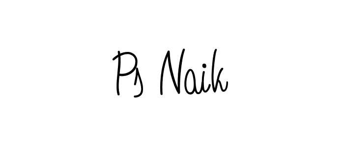 Once you've used our free online signature maker to create your best signature Angelique-Rose-font-FFP style, it's time to enjoy all of the benefits that Ps Naik name signing documents. Ps Naik signature style 5 images and pictures png