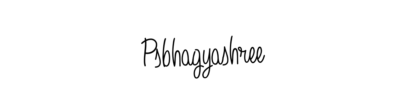 How to Draw Psbhagyashree signature style? Angelique-Rose-font-FFP is a latest design signature styles for name Psbhagyashree. Psbhagyashree signature style 5 images and pictures png