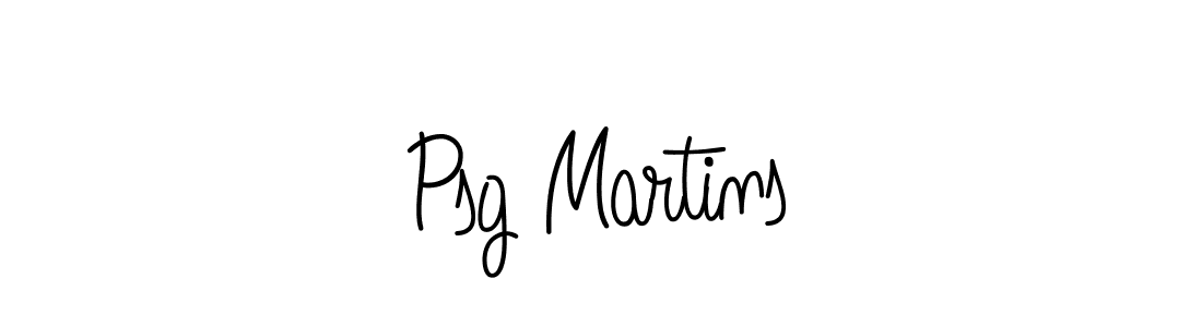 How to make Psg Martins signature? Angelique-Rose-font-FFP is a professional autograph style. Create handwritten signature for Psg Martins name. Psg Martins signature style 5 images and pictures png