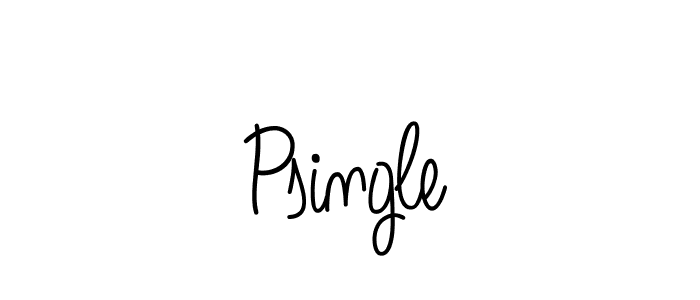 How to Draw Psingle signature style? Angelique-Rose-font-FFP is a latest design signature styles for name Psingle. Psingle signature style 5 images and pictures png