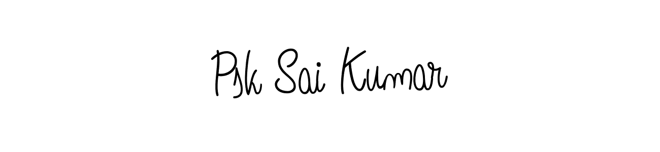 Best and Professional Signature Style for Psk Sai Kumar. Angelique-Rose-font-FFP Best Signature Style Collection. Psk Sai Kumar signature style 5 images and pictures png