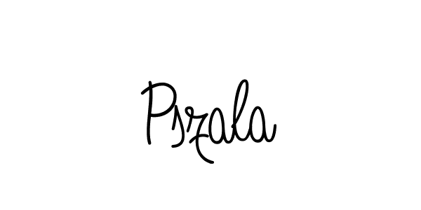 Once you've used our free online signature maker to create your best signature Angelique-Rose-font-FFP style, it's time to enjoy all of the benefits that Pszala name signing documents. Pszala signature style 5 images and pictures png