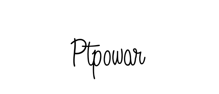 How to make Ptpowar signature? Angelique-Rose-font-FFP is a professional autograph style. Create handwritten signature for Ptpowar name. Ptpowar signature style 5 images and pictures png