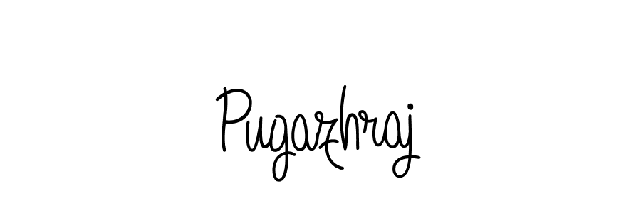 Use a signature maker to create a handwritten signature online. With this signature software, you can design (Angelique-Rose-font-FFP) your own signature for name Pugazhraj. Pugazhraj signature style 5 images and pictures png