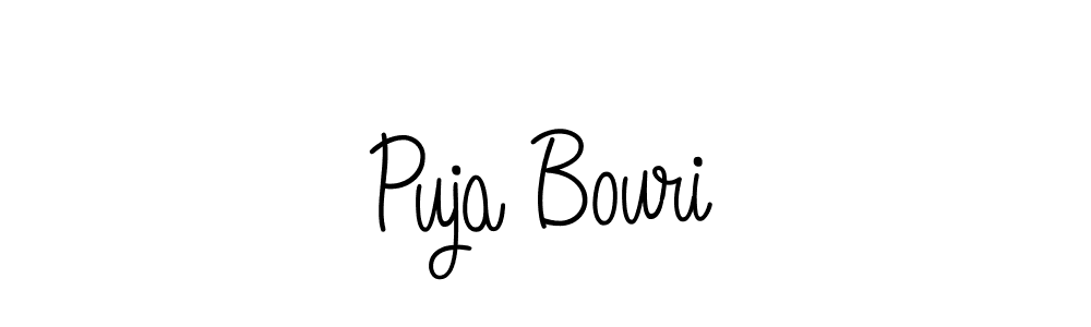 Also You can easily find your signature by using the search form. We will create Puja Bouri name handwritten signature images for you free of cost using Angelique-Rose-font-FFP sign style. Puja Bouri signature style 5 images and pictures png