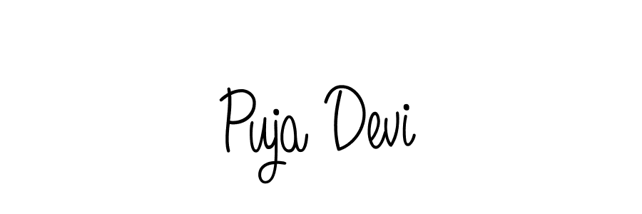 It looks lik you need a new signature style for name Puja Devi. Design unique handwritten (Angelique-Rose-font-FFP) signature with our free signature maker in just a few clicks. Puja Devi signature style 5 images and pictures png