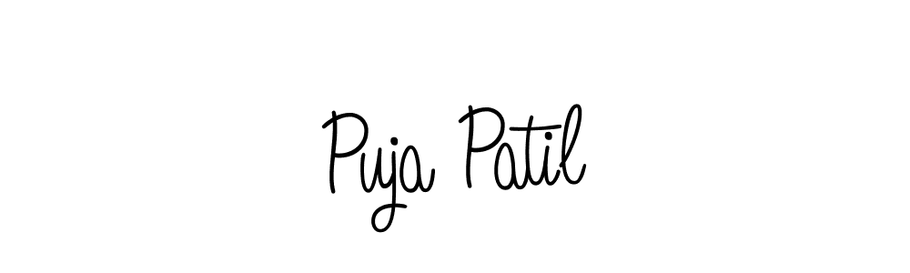 Also we have Puja Patil name is the best signature style. Create professional handwritten signature collection using Angelique-Rose-font-FFP autograph style. Puja Patil signature style 5 images and pictures png