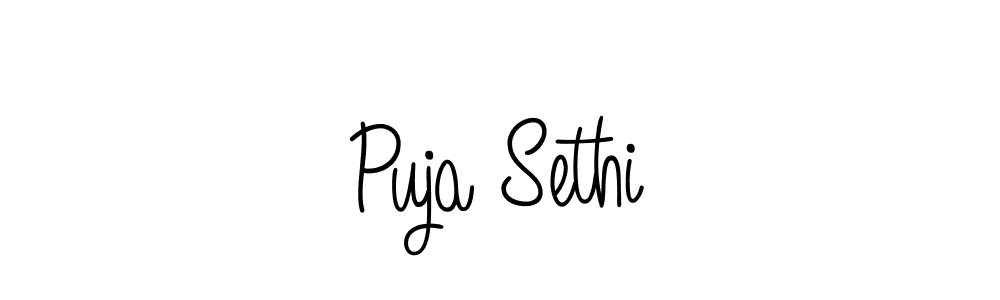 It looks lik you need a new signature style for name Puja Sethi. Design unique handwritten (Angelique-Rose-font-FFP) signature with our free signature maker in just a few clicks. Puja Sethi signature style 5 images and pictures png