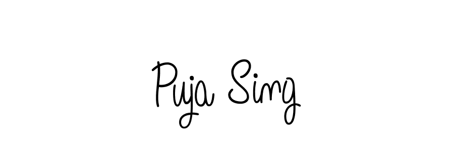 Make a short Puja Sing signature style. Manage your documents anywhere anytime using Angelique-Rose-font-FFP. Create and add eSignatures, submit forms, share and send files easily. Puja Sing signature style 5 images and pictures png